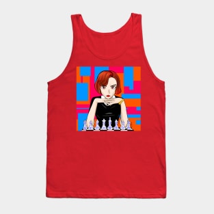 beth harmon the lady chess in queens gambit Tank Top